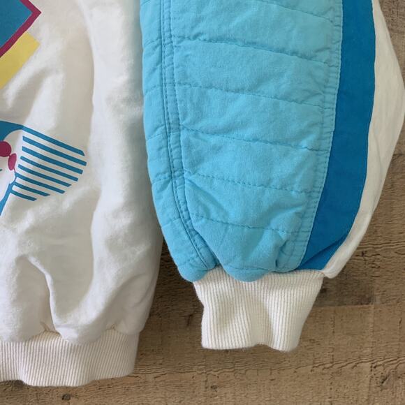 Vintage 1980’s Pasta New Wave Sweatshirt Graphic Streetwear Size S/M - Picture 4 of 7